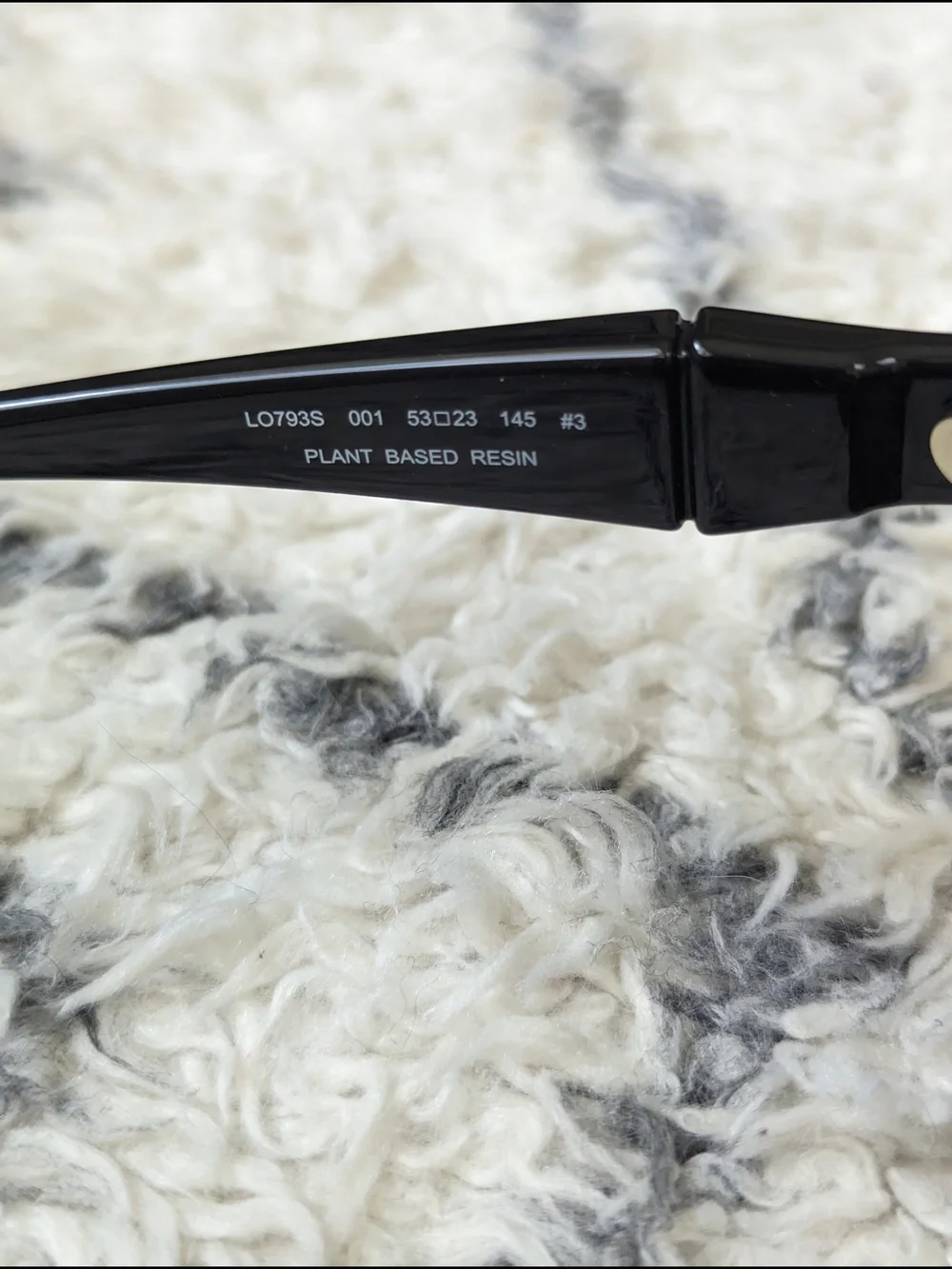 NWOT- Longchamp Black Sunglasses with Protective Case